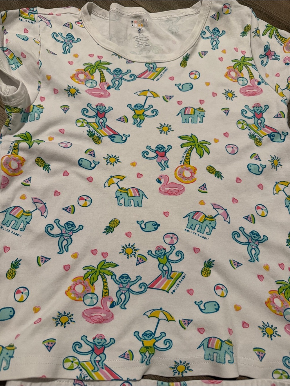Roller Rabbit Beach Vacation pjs - Picture 3 of 5